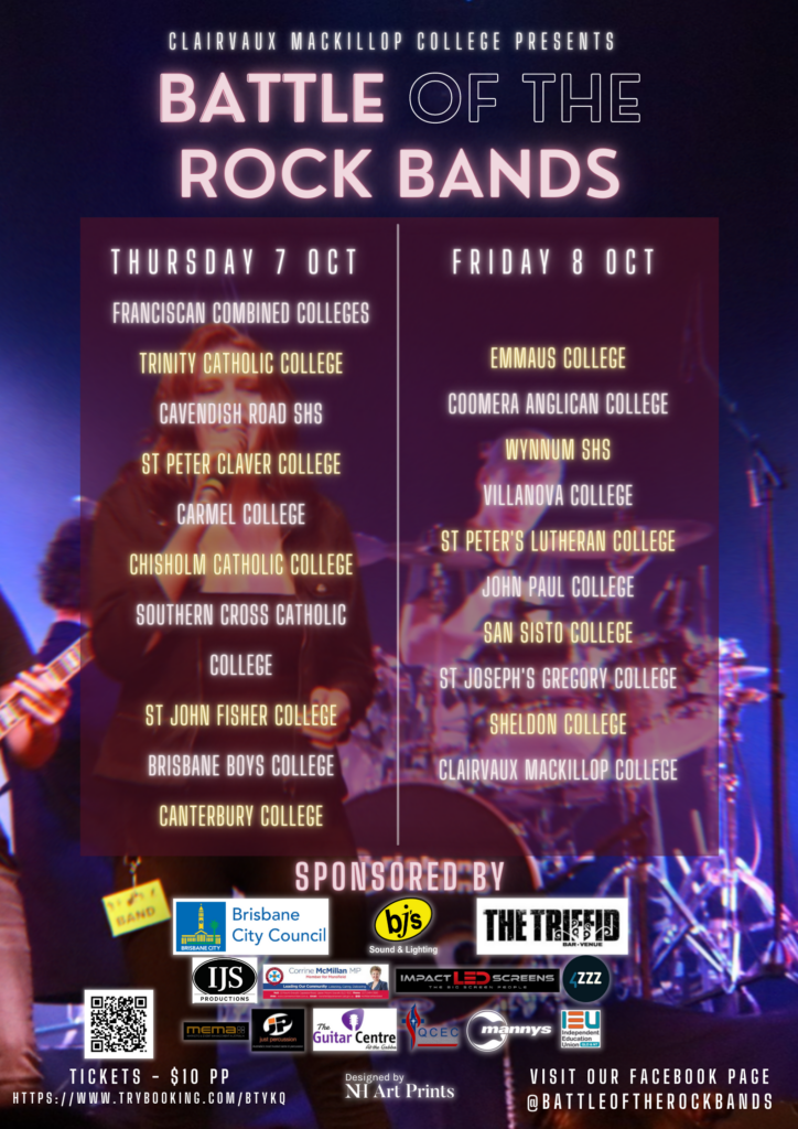 Band List Poster 1